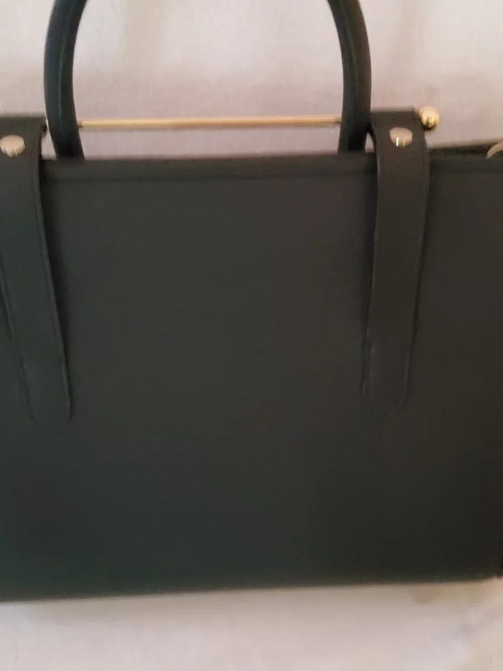 Strathberry Handmade in Spain Midi Tote in Black - Picture 7 of 16